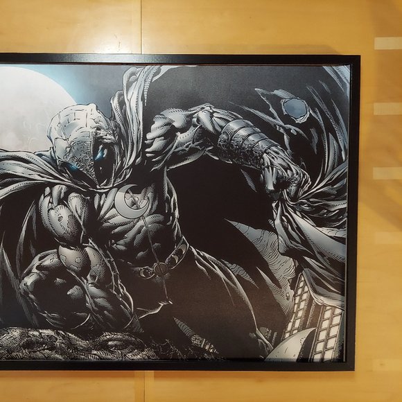 Moon Knight silk canvas Fabric Poster (36" x 24") - Picture 3 of 3